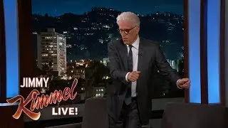 Ted Danson Flosses