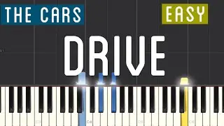 The Cars - Drive Piano Tutorial | Easy
