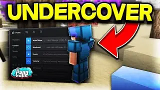 Going Undercover to Screenshare an AutoClicker + Fake Griefing my Server!