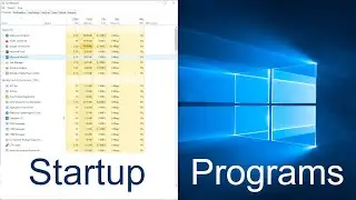 How to Disable Startup Programs in Windows 10