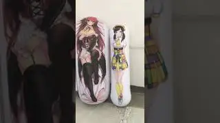 Customized inflatable anime pillow