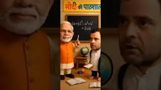 🎬 Funny Video: Modi Ji Teaches Rahul Gandhi | Funny Class 🤣