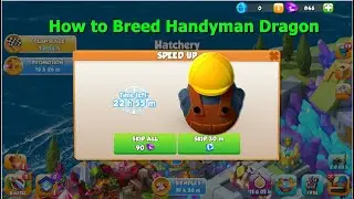 How to Breed Dragon of the week Handyman-Dragon Mania Legends | Hatched Fenrir Dragon | DML