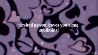 ♡ desired person leaves you alone + protection subliminal *requested*