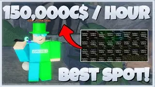 Best Spot To Fish & Make The Most Money In Fisch! (Roblox)