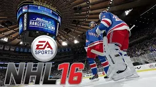 NHL 16 LEGACY EDITION - Gameplay - Vancouver Canucks vs. New York Rangers - [HD+]