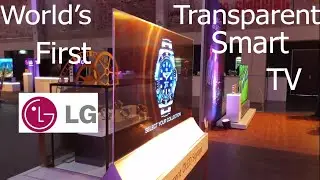 World's First Transparent Smart TV | LG OLED Signage