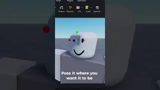 Roblox studio tutorial (How to make cool rig)