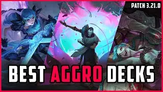 Лучшие агрессивные колоды для восхождения в Legends of Runeterra! Патч 3.21.0