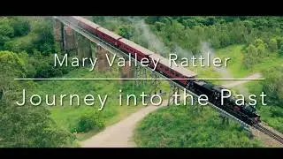 Mary Valley Rattler Gympie to Amamoor Aerial Cinematic Drone Footage