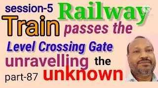 Train passes through LC gate/ failure of LC gate/dealing trains during LC gate failures