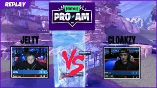 jelty vs Cloakzy Ultimo Circulo en Fortnite World Cup Pro AM