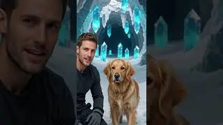 We Found Something Frozen Under the Ice! (You Won't Believe This) ❄️🛸#shorts  #herodog #usa#smartdog