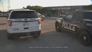 17-Year-Old Boy Shot In Head At Tulsa Shopping Center, Suspect In Custody