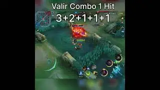 ✅Valir = Firestorm Fury! 🔥 Explosive Combo to Burn Your Enemies | MLBB Shorts