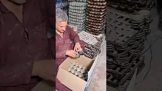 How Tea Cups Are Made? |Clay Bowls Making |Mass Production Process Ceramic Mugs in Factory#making