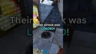 This decayed base airlock was LOADED... (Rust)