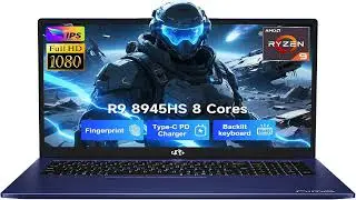 Best Deal: NIMO 17.3 Gaming-Laptop Ryzen 9 8945HS 32GB RAM, 1TB SSD, Radeon 780M