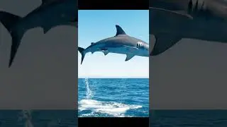 Shark 🦈 fish Attack women's on sea #viral #trending #youtubeshorts #shortvideo #like #love #shorts