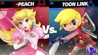 EugeneBound Summers Singles Pools   Marvelous Marco Toon Link Vs  MuteAce Peach   SSBU Tournament