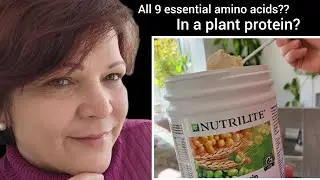Plant protein with all 9 amino acids? Yes- Nutrilite made it an excellent and efficient product