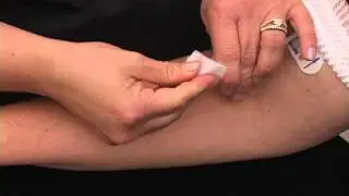 Preparing for Saline & Heprin Flush