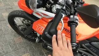 Tiger 800 XCX 2019 - Escapamento Original e Esportivo