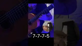 Alan Walker &ndash; Faded (Guitar & Piano Cover) #shorts #alanwalker #faded #piano #guitar #tutorial