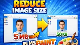 Image Size Convert in Paint | 100% Free & Easy Method