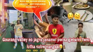 Gaurang Valley ao kinw tangnai a jagra jananwi twrc lotha subw nangbai🥲/Boss nw pisa mwnse gift🎁🥰