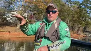 Lake Hartwell Bass Wintertime Patterns With Clifton Bradley