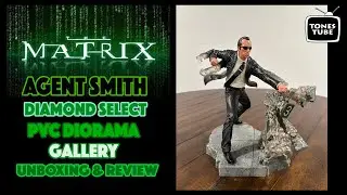 AGENT SMITH Statue by Diamond Select (Unbox and Review)