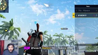 Best SMG player of Pakistan 😮😲🤯🇵🇰 Tarzan FF VS try Prince 💻 #freefire @Fighter-21333 