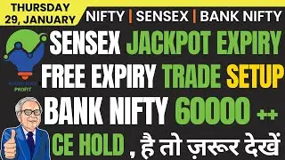NIFTY & BANK NIFTY PREDICTION AND ANALYSIS FOR THURSDAY, 29 JANUARY 2026 | MARKET ANALYSIS TOMORROW