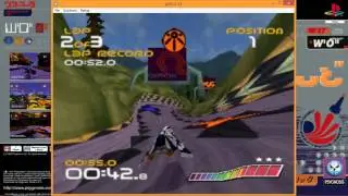WipEout - Auricom - Championship Race - Venom - Karbonis - PlayStation - Psygnosis