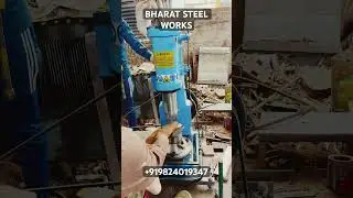 16Kg (Mini) Pneumatic Air Hammer Machine Demo (Mini Piston Power Hammer) #blacksmith #forging