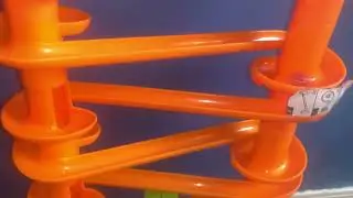 A Cats Eye Marble In The Orange Run