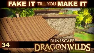 LET'S BUILD | The Tricky Bit Over the Door: Fake It Till You Make It! | RuneScape Dragonwilds | 34