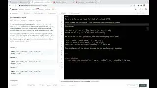 leetcode 836. Rectangle Overlap - fixed one and compare