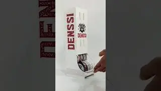 Innovative Densi advertising display with easy front access