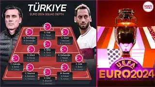 EURO 2024 TURKEY SQUAD & Best Starting Lineup