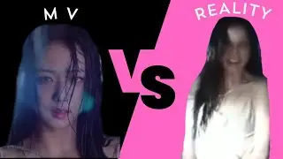 Lovesick girls MV vs Reality 😂 #blackpink #mvvsreality #mv #lovesickgirls