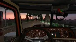 American Truck Simulator MP - Timelapse: Staff convoy 12.1.19