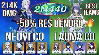 🔥 Strongest Teams For C0 Lauma Spiral Abyss Floor 12 | Genshin Impact
