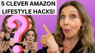 5 AMAZON GENIUS TIMESAVING HACKS | PROBLEM SOLVING PRODUCTS OVER 60!