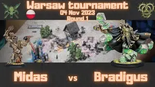 [PL] Minions [Midas] vs Circle Orboros [Bradigus] - Warsaw November tournament - Round 1