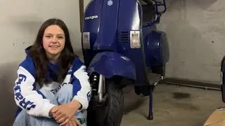 Blinker wechseln vorne an der Vespa Pk 50 XL