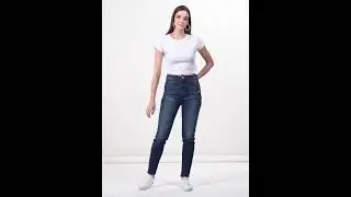 Mid Rise Slim Fit Jeans