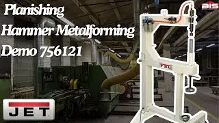 JET Planishing Hammer Metalforming Demo   756121