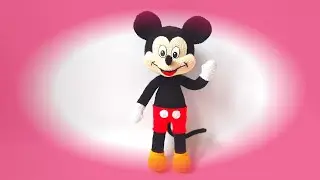 #ميكى_ماوس_اميجرومى ج3❤👍part3#_amigurumiMickey_moues